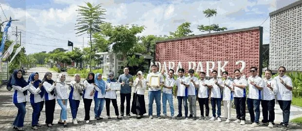 Tim di kawasan proyek