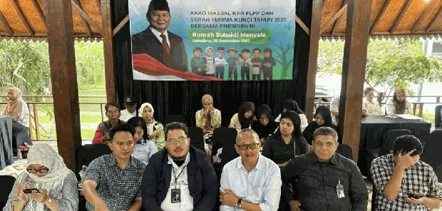 Serah terima dan akad massal